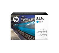 Originale HP Inchiostro 843C Pagewide Xl Da 400 Ml Ciano