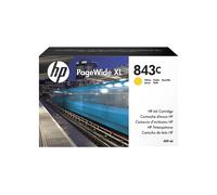 Originale HP Inchiostro 843C Pagewide Xl Da 400 Ml Giallo