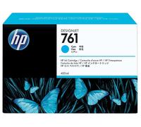 Originale HP Inchiostro Designjet 761, 400Ml Ciano