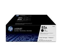 HP Confezione da 2 cartucce originali di Toner nero LaserJet 85A