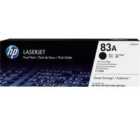 Hp confezione doppia di cartucce toner originali nero 83a laserjet