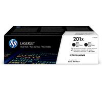 HP Confezione da 2 cartucce toner nero originale ad alta capacità LaserJet 201X