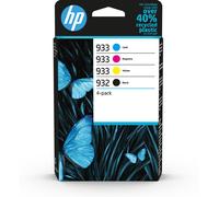 HP Confezione da 4 inchiostri originali 932/933 nero, ciano, magenta, giallo