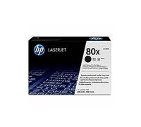 Hp cartuccia toner originale nero ad alta capacità laserjet 80xc scatola bianca