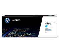 Toner Hp W2001A 658A originale CIANO 6000 pagine per Stampanti: Hp COLOR LASERJET ENTERPRISE M751DN