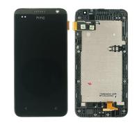 Originale HTC Desire 300 Display Modulo LCD Touch Screen Vetro Cornice Black