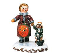 Originale Hubrig Arte Popolare Bambini Dell'Inverno - Mio Grande Sorella E Ich