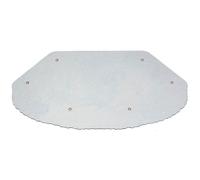 Originale Hubrig Arte Popolare Paesaggio Invernale - Piastra-Base 110x56cm