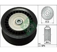 Originale INA Guida di Guida Cinghia Scanalata 532 0678 10 per Dacia