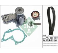 Originale INA Pompa Acqua + Kit Cinghia Distribuzione 530 0605 30 per Ford Volvo
