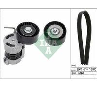 Originale INA Set Cinghia Scanalata 529 0044 10 per BMW