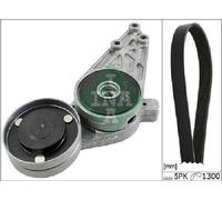 Originale INA Set Cinghia Scanalata 529 0096 10 per Audi Skoda VW