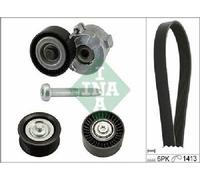 Originale INA Set Cinghia Scanalata 529 0304 10 per Opel