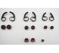 Originale Jabra ROX Eargel Pack 100-62900000-00 Nera 8 Auricolari E 6 Earwings
