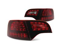 Originale Jom Pieno LED Fanali Rosso Scuro Fumare Set per Audi A4 8E B7 Avant