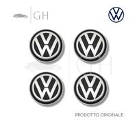 ORIGINALE - KIT 4 TAPPI / COPERCHI / COPRI MOZZI RUOTE / CERCHI VW TIGUAN (II)