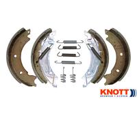 Originale Knott Ganasce Freno Set 200x50 20-2425/1 Per 1 Asse,