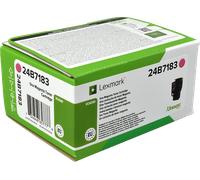 TONER ORIGINALE LEXMARK 24B7183 M
