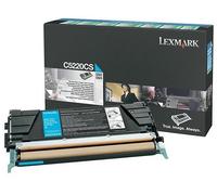 ORIGINALE LEXMARK C5220Cs Toner 1 Pz Ciano