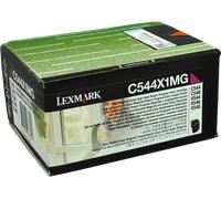 Lexmark C544X1MG toner originale magenta 4.000 copie per C-544N