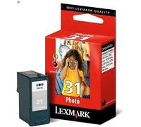 Lexmark N° 31 cartuccia d'inchiostro 1 Cartridge Originale Rosso