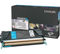 Originale Lexmark Toner C5342CX Ciano per Optra C 534/C 534
