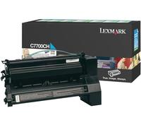 Originale Lexmark Toner C7700CH Ciano per C772 C770
