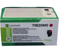 Lexmark 71B20M0 cartuccia toner 1 pz Originale Magenta