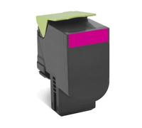 ORIGINALE Lexmark toner magenta 802SM 80C2SM0 2000 pagine cartuccia di stampa riutilizzabile