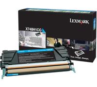 Originale Lexmark Toner X748H1CG Ciano Per X 784 DTE DE