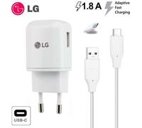 Originale LG - Presa Da Corrente Caricabatteria Adattatore Ca + Cavo Usb-C
