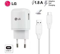 Originale LG - Presa Corrente Caricabatteria Adattatore Ca + Cavo Usb-C