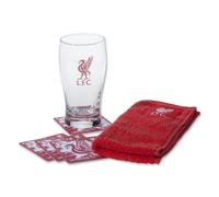 Originale Liverpool FC 6 Pezzi BAR Set Bicchieri di Birra Bartuch E 4 X Coaster