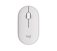 LOGITECH M350SWS - Mouse, Bluetooth, bianco
