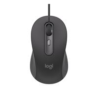 Logitech Signature Wired M520 Mouse Ottico Ambidestro 4000DPI 4 Tasti USB-C