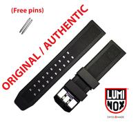 Originale Luminox Fascia 23mm 3150 3080 8400 8800 1820 3050 3950 8050 Nero