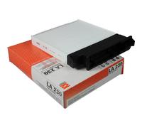 Originale MAHLE/KNECHT Filtro Polline Abitacolo Filtro Abitacolo LA 230