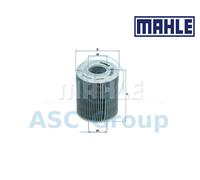 Originale MAHLE Ricambio Filtro Olio Motore Inserti Ox 163/4d OX163/4D