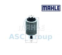 Originale MAHLE Ricambio Filtro Olio Motore Inserti OX 188D OX188D