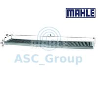 Originale MAHLE Ricambio Interno Aria Filtro Anti-polline Cabina Lak 102 LAK102
