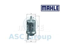 Originale MAHLE Ricambio Motore con Cavo Filtro Carburante Kl 176/6d