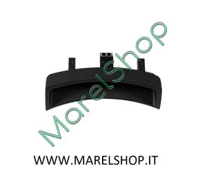 ORIGINALE - MANIGLIA PORTA OBLO LAVATRICE NERA CANDY HOOVER ZEROWATT 41041276