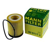 Originale MANN-FILTER Filtro Olio HU 611/1 X Filtro Olio