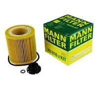 Originale MANN-FILTER Filtro Olio HU 816 Z KIT Filtro Olio