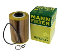 Originale MANN-FILTER Filtro Olio HU 930/3 X Filtro Olio