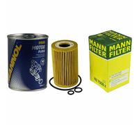 Originale MANN Filtro Olio HU 7008 Z + SCT Flush Motore Pulizia Motore