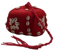 Originale Marocchino Gnawa / Gnaoua Cappello Lana Feltro & Vero Ciprea