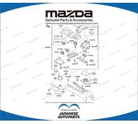 Originale Mazda per RHD ONLY RX-7 FD3S 64620 Posacenere F148-64-610 00