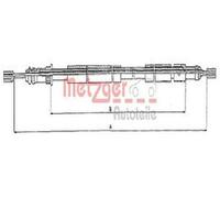 Originale METZGER Cavo Del Freno Di Emergenza 10.6026 Per Peugeot