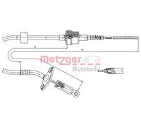 Originale METZGER Cavo Di Attivazione Frizione 12.7200 Per Fiat